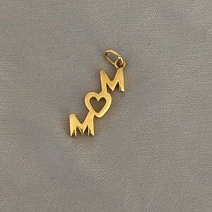 Gold Mom Charm
